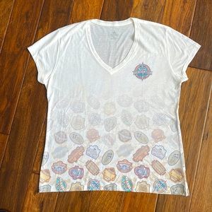 Disney Vacation Club Member Womens V-neck Tshirt (XXL) NWOT